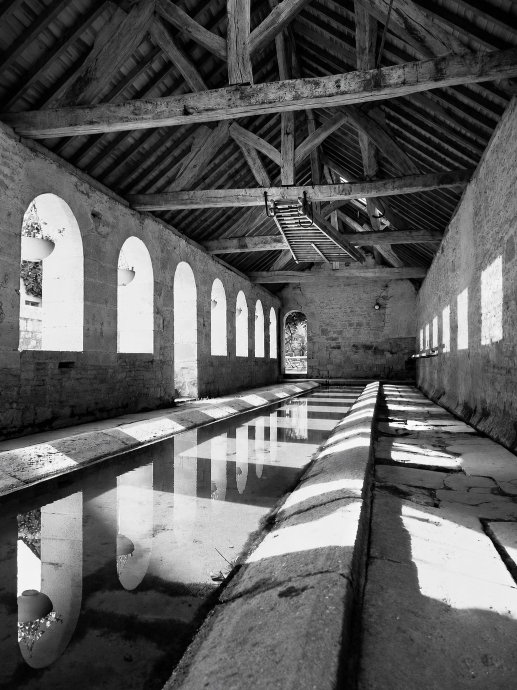 L’ancien lavoir de Noyers-sur-Serein